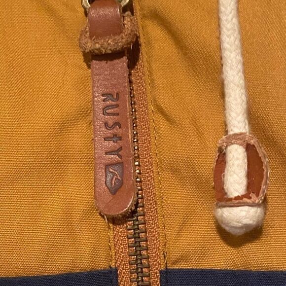 Rusty Color Block Lined Jacket Size Small - Picture 9 of 14